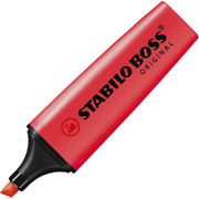 STABILO MARCADOR FLUOR BOSS 70 INTENSO ROJO 70/40